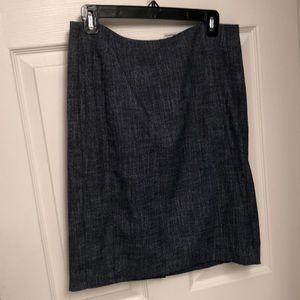 The Limited chambray pencil skirt